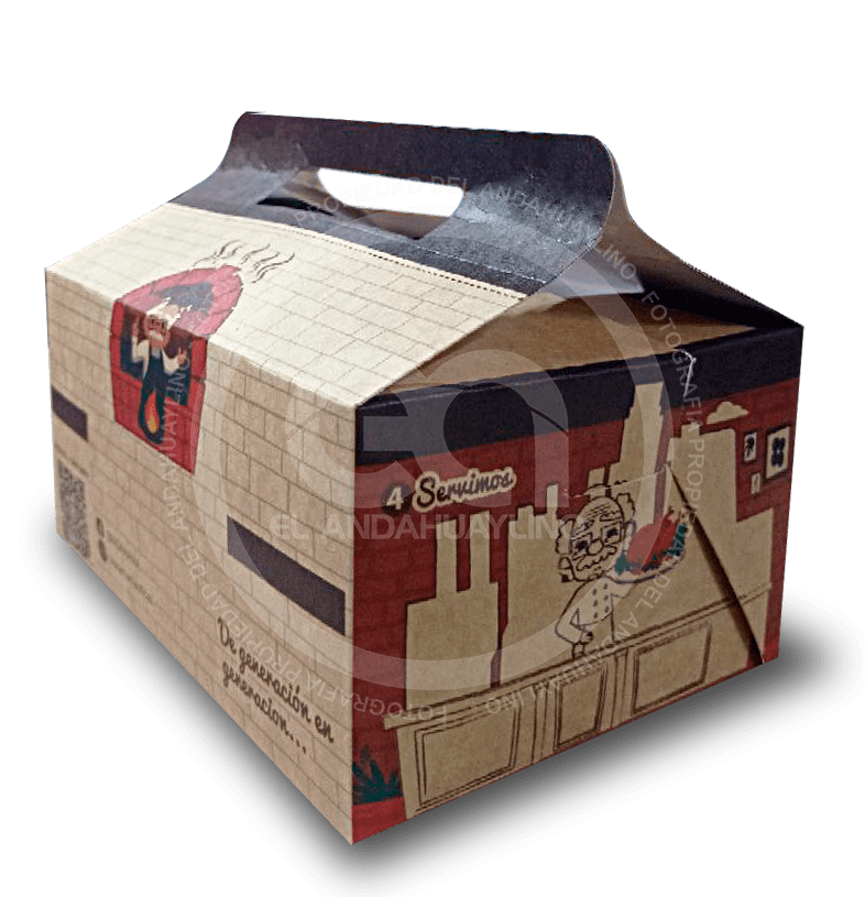 Cajas para pollo a la brasa y polleria en Lima - Delivery
