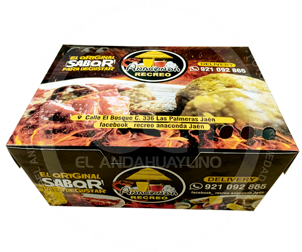 Cajas para pollo a la brasa y polleria en Lima - Delivery