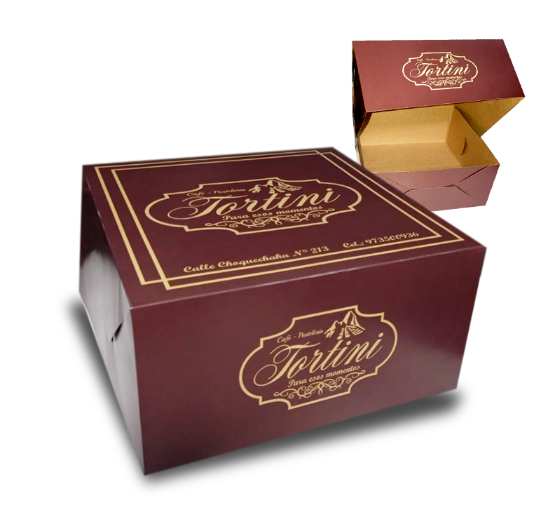 Cajas para tortas y pasteleria en Lima Delivery